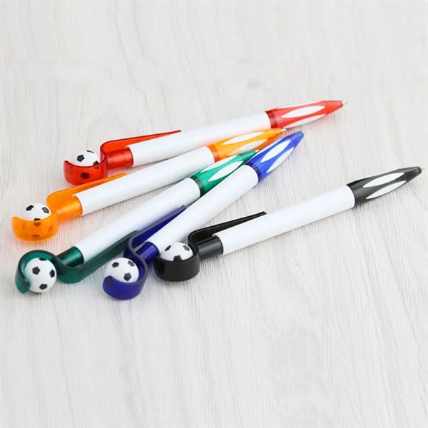 Soccer Shape Writing Pen Plastic Creative