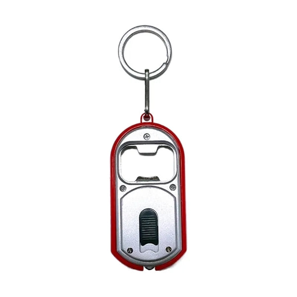 3 in 1 Bottle Opener LED Light Keychain