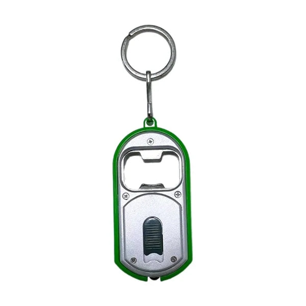 3 in 1 Bottle Opener LED Light Keychain
