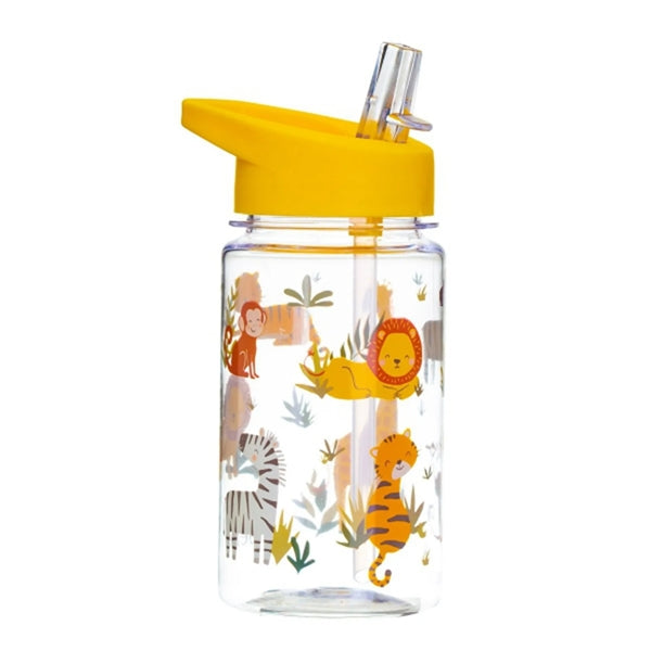 Folding Straw Water Milk Bottle Outdoor BPA Free