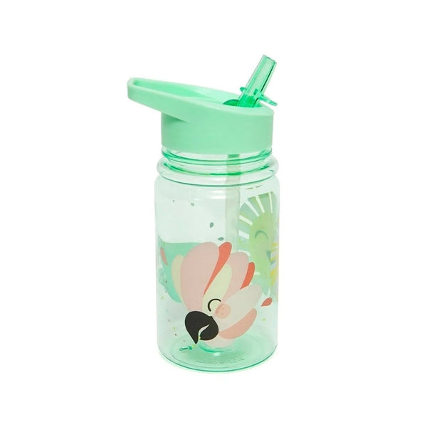 Folding Straw Water Milk Bottle Outdoor BPA Free