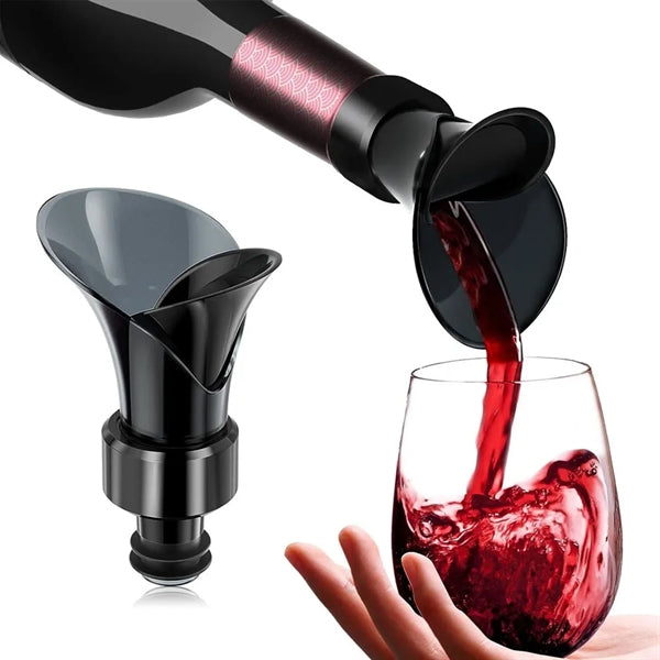 Petal Red Wine Stopper Pourer