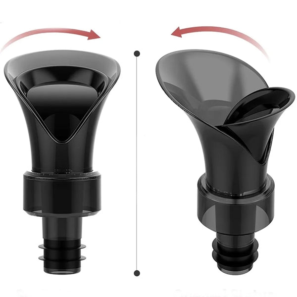 Petal Red Wine Stopper Pourer