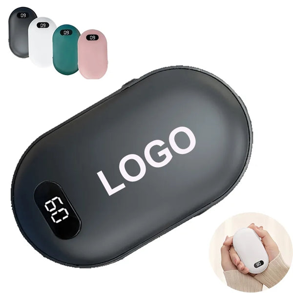 2-in-1 USB Rechargeable Hand Warmers and Power Bank