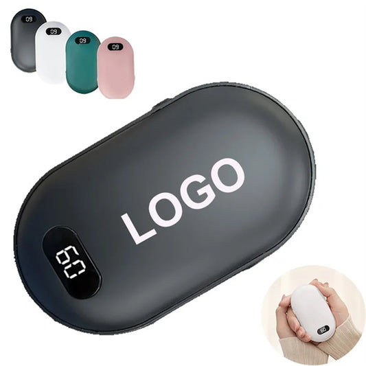 2-in-1 USB Rechargeable Hand Warmers and Power Bank