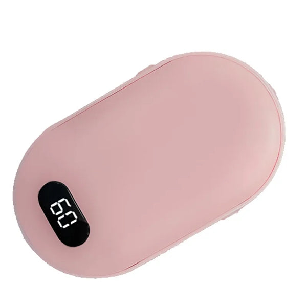 2-in-1 USB Rechargeable Hand Warmers and Power Bank