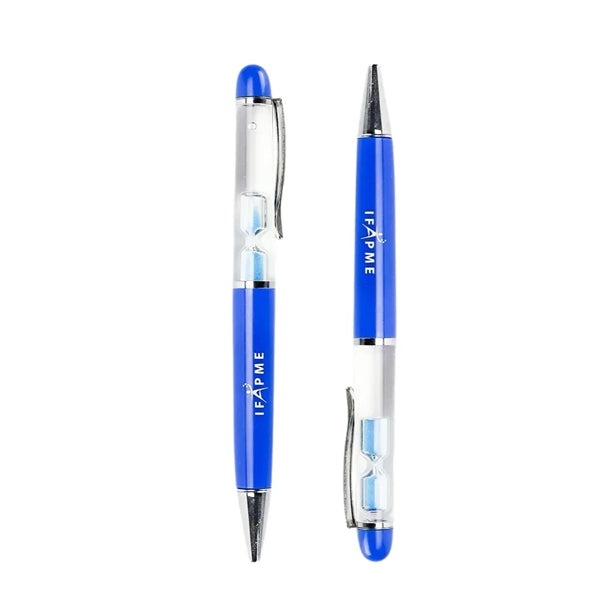 Superior Metal Twist Pen w/Custom 3D Molded Floaters