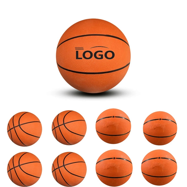 Size 7 Indoor Outdoor Rubber Basketball