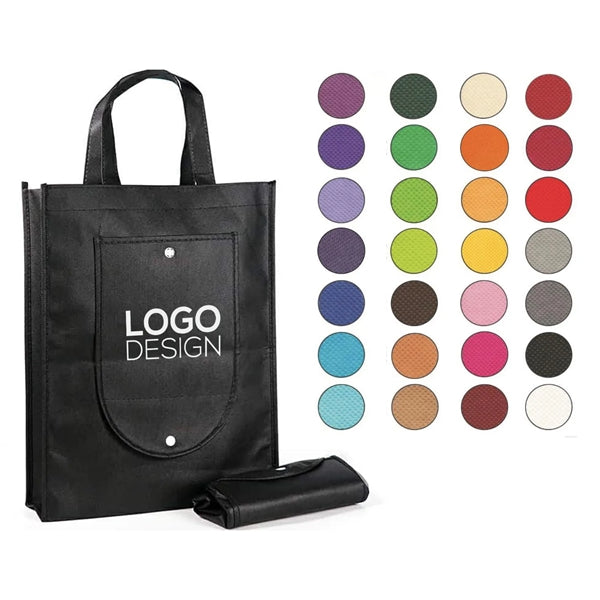Folding Non Woven Tote Bag Customizable Size And Color