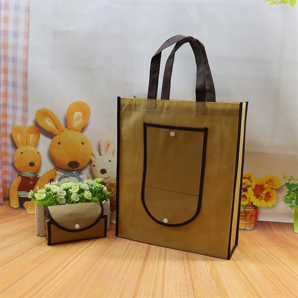 Folding Non Woven Tote Bag Customizable Size And Color