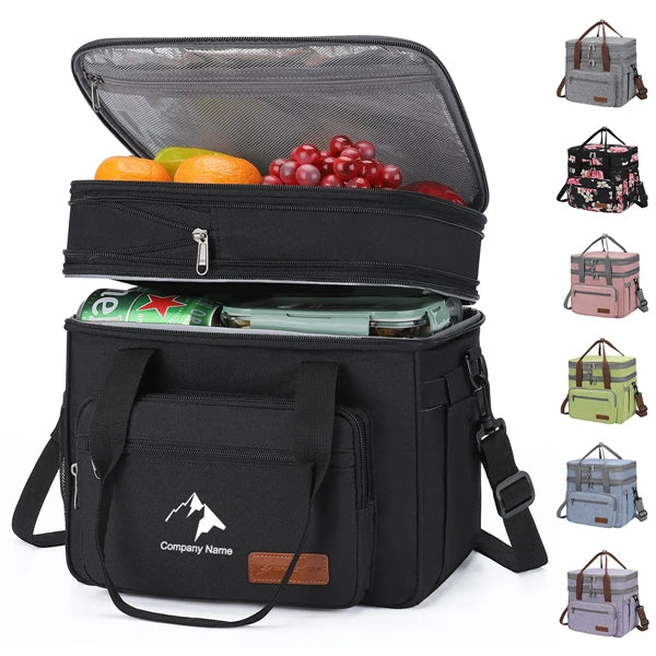 Large Capacity Portable Insulated Lunch Bag