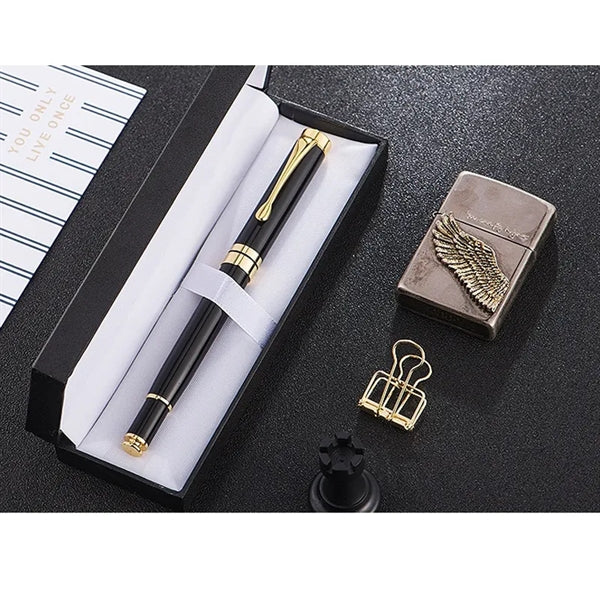 Rollerball Pen Luxury Gift Box With Flip Cover Case