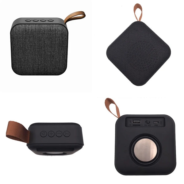 Wireless Fabric Art Blue Tooth Speaker For Outdoor