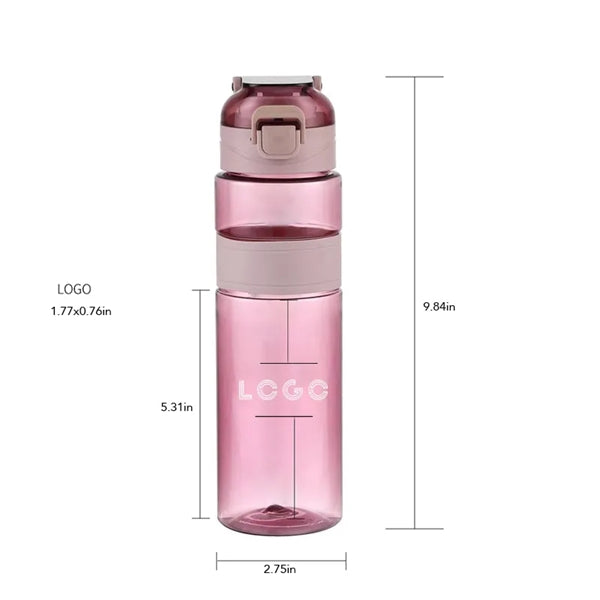 Transparent Sports Carry Water Bottle