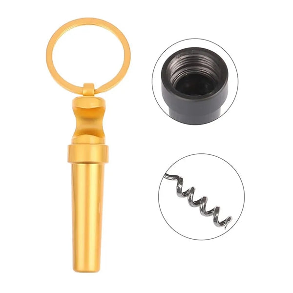 3 In 1 Mini Keychain Wine Opener