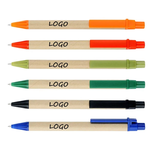 Pen with Paper Barrel