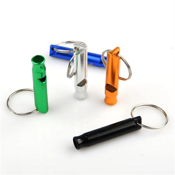 Aluminum Whistle Key Chain