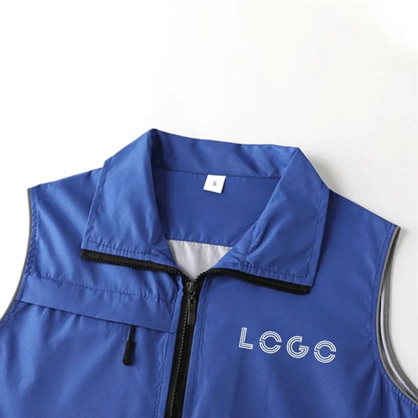100% polyester windproof waistcoat