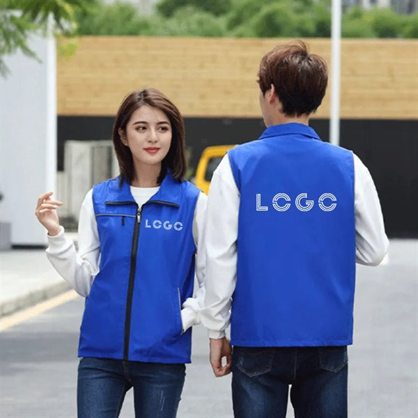 100% polyester windproof waistcoat