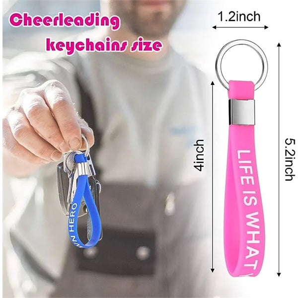Silicone Bracelets Keychain