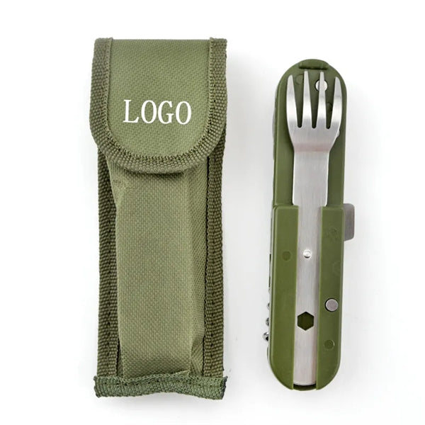 5in1 Portable Folding Travel Utensil