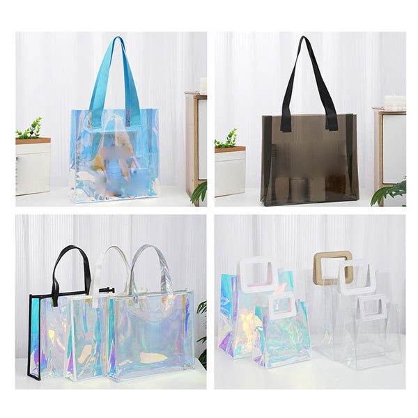 Classic Clear PVC Tote Bags