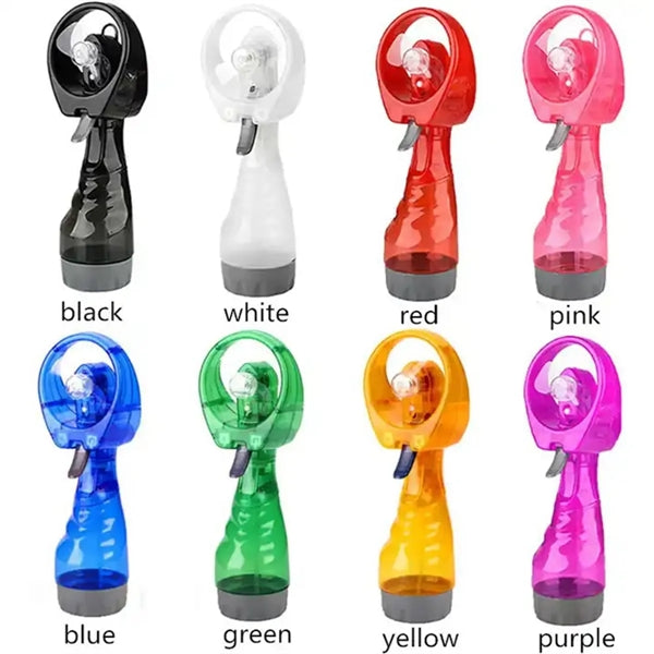 Portable Handheld Mini Water Spray Fan (Without Battery)