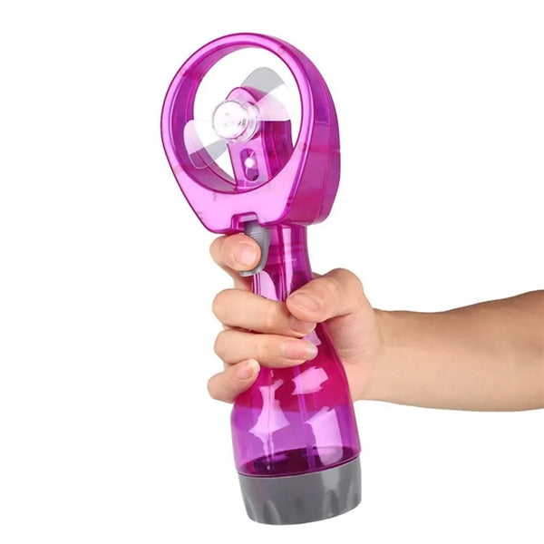 Portable Handheld Mini Water Spray Fan (Without Battery)