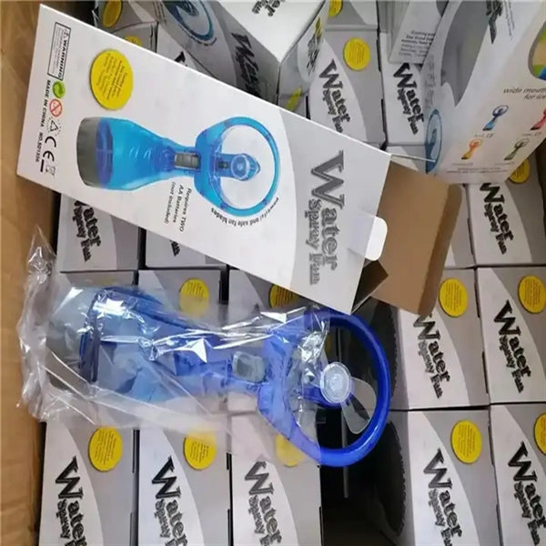Portable Handheld Mini Water Spray Fan (Without Battery)