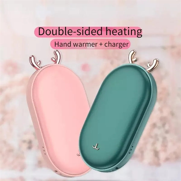 2-in-1 Portable Rechargeable Hand Warmer