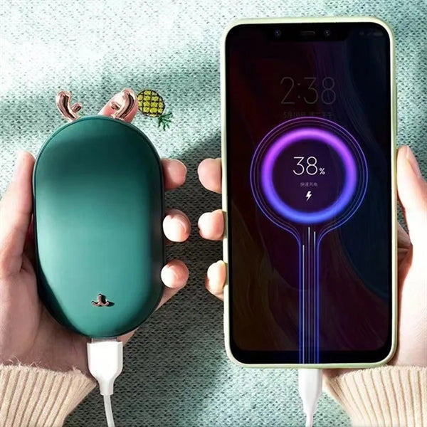 2-in-1 Portable Rechargeable Hand Warmer