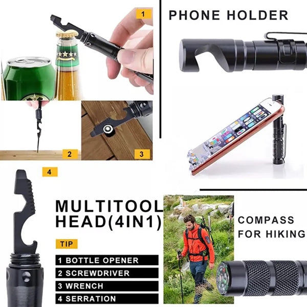 11-in-1 Multifunctional Tactical Pen