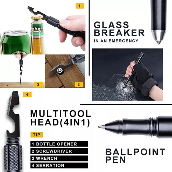 11-in-1 Multifunctional Tactical Pen