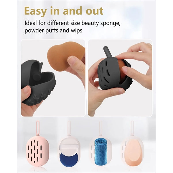Makeup Sponge Holder for Travel
