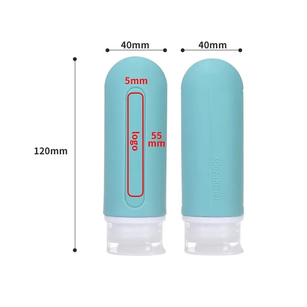 Carry-On Kit/Travel Bottles for Toiletries(4 Pack)