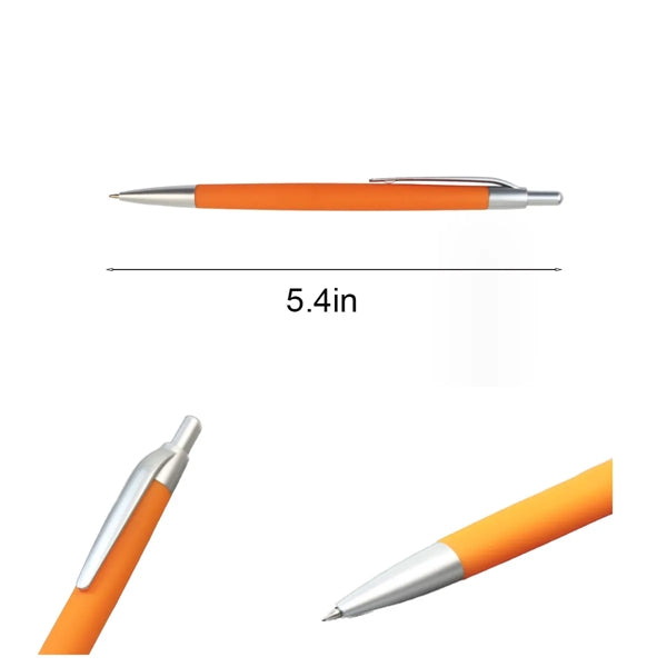 Click-Action Retractable Plastic Ballpoint