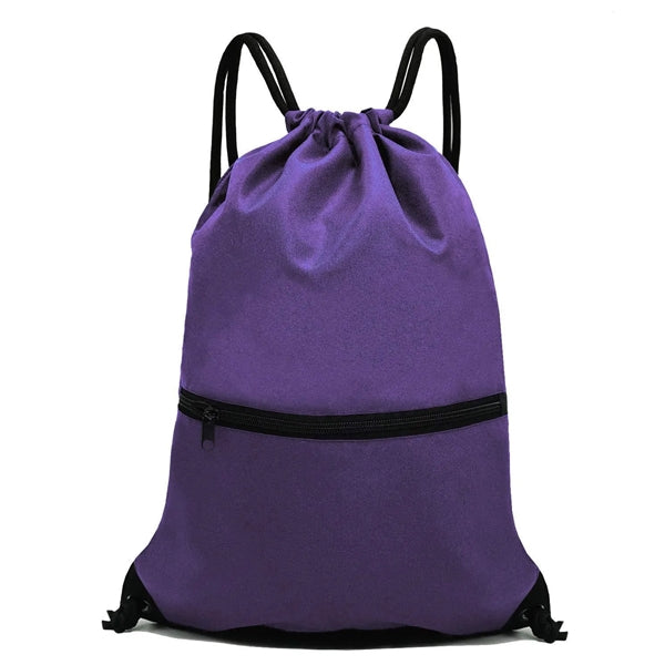 Drawstring Backpack Bag Sport Gym Sackpack
