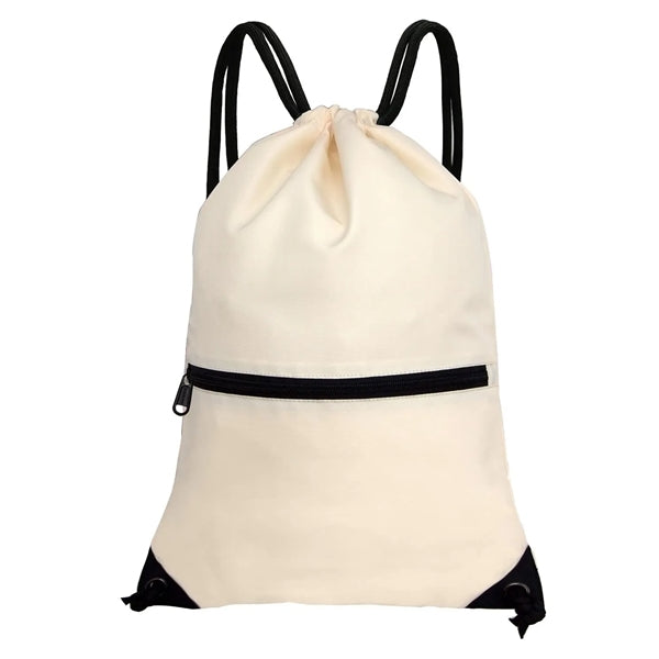 Drawstring Backpack Bag Sport Gym Sackpack
