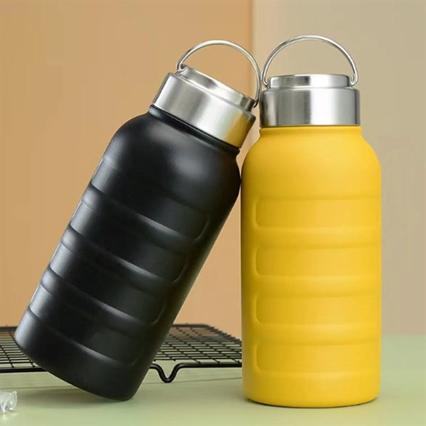 24 oz Stainless Steel Insulated Travel Water Bottles W/ Lid