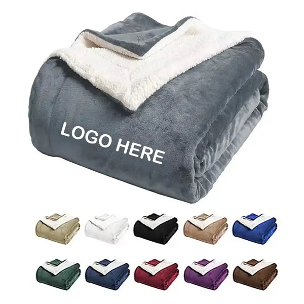 60" x 80" Winter Flannel Blanket
