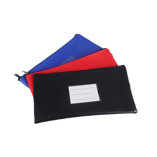 Zipper Security Bank Deposit Bag