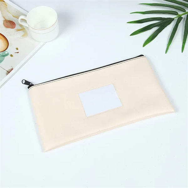 Zipper Security Bank Deposit Bag