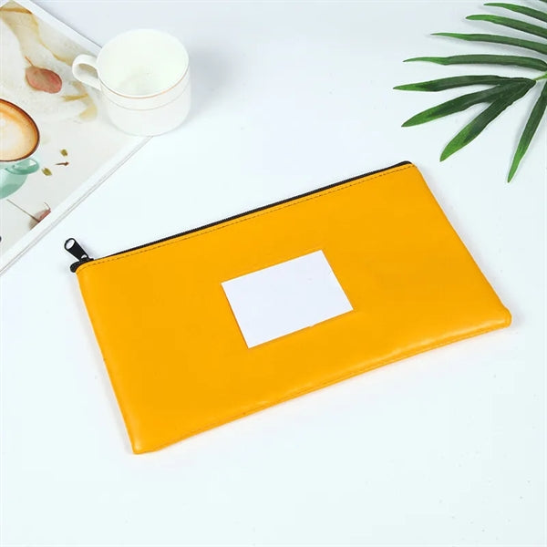 Zipper Security Bank Deposit Bag