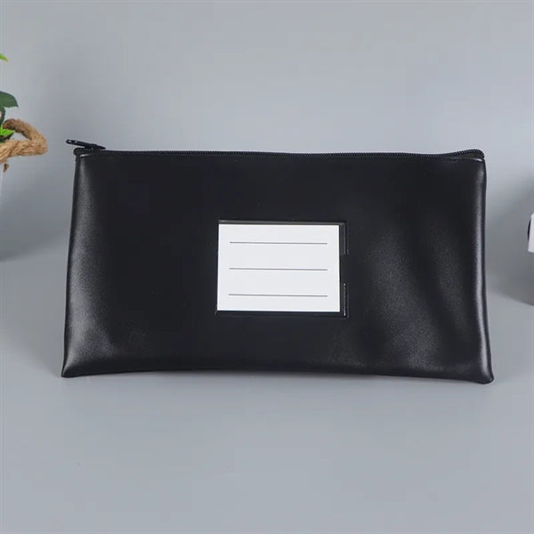 Zipper Security Bank Deposit Bag