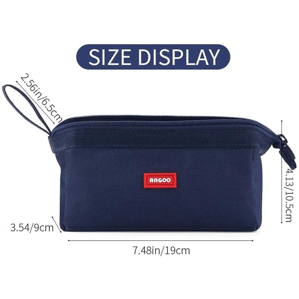 Durable Polyester Oxford Cloth Stationery Bag Pencil Case