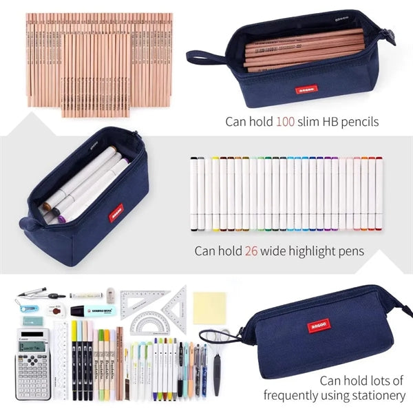 Durable Polyester Oxford Cloth Stationery Bag Pencil Case