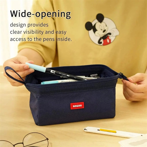 Durable Polyester Oxford Cloth Stationery Bag Pencil Case