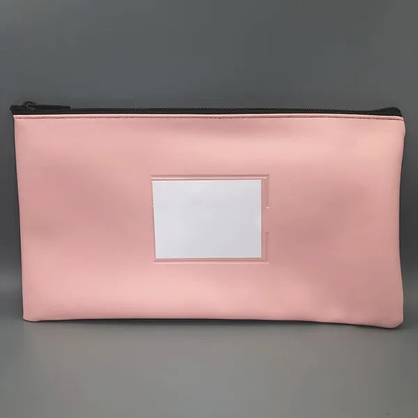 Zipper Security Bank Deposit Bag