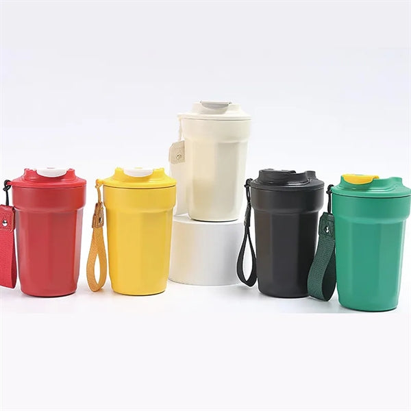 Insulated Coffee Cup with Leakproof Lid Travel Mugs