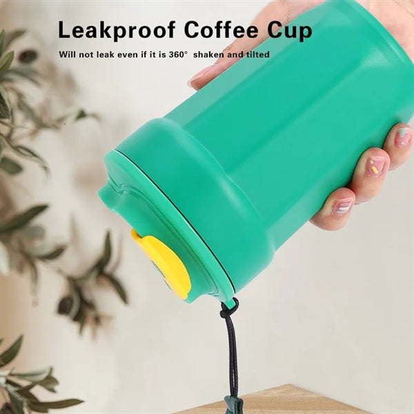 Insulated Coffee Cup with Leakproof Lid Travel Mugs